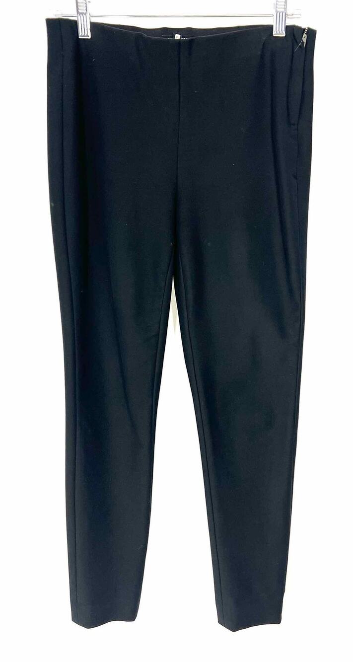 Worth Size 2 Black Solid Designer Pants